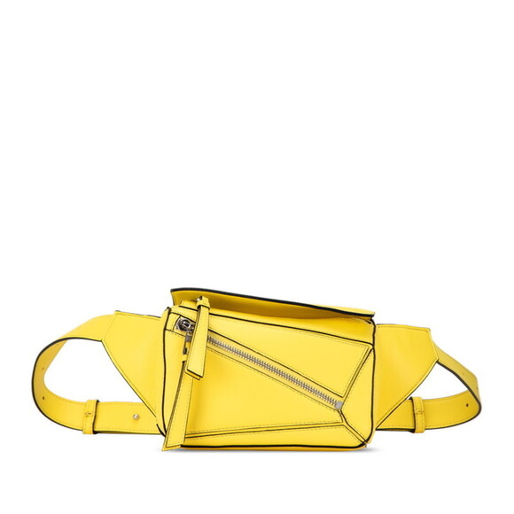 LOEWE Yellow Leather Fanny Pack - Picture 1 of 10